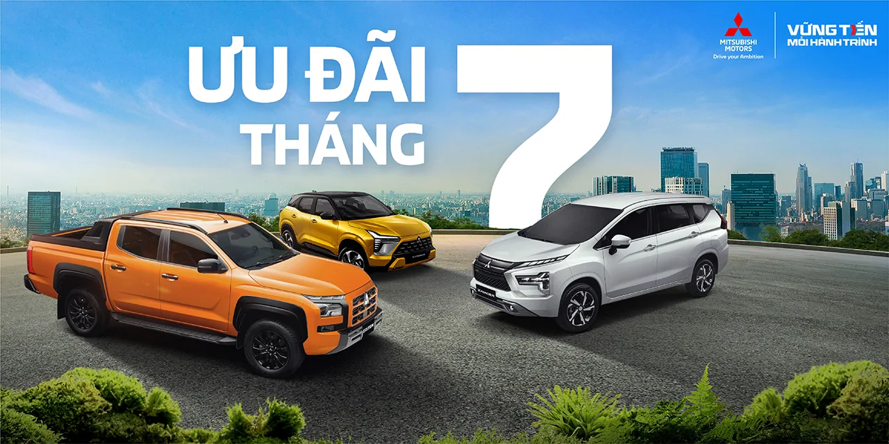 Khuyến mãi mua xe tháng 07/2025 tại Mitsubishi Tây Ninh