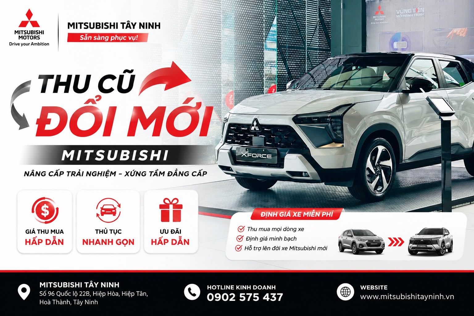 Thu cũ đổi mới Mitsubishi