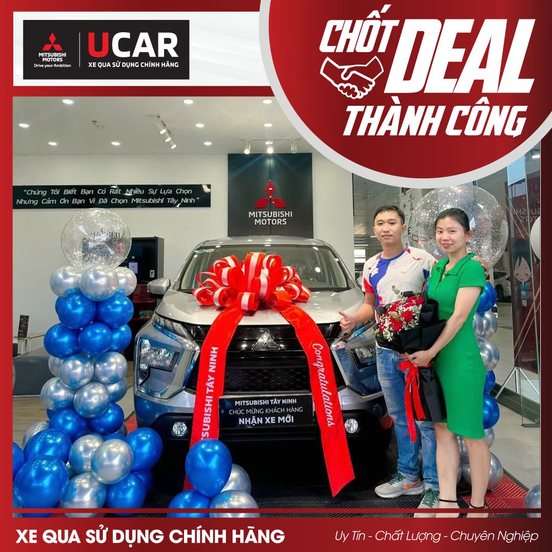 Buổi lễ bàn giao xe thu cũ đổi mới Mitsubishi Tây Ninh