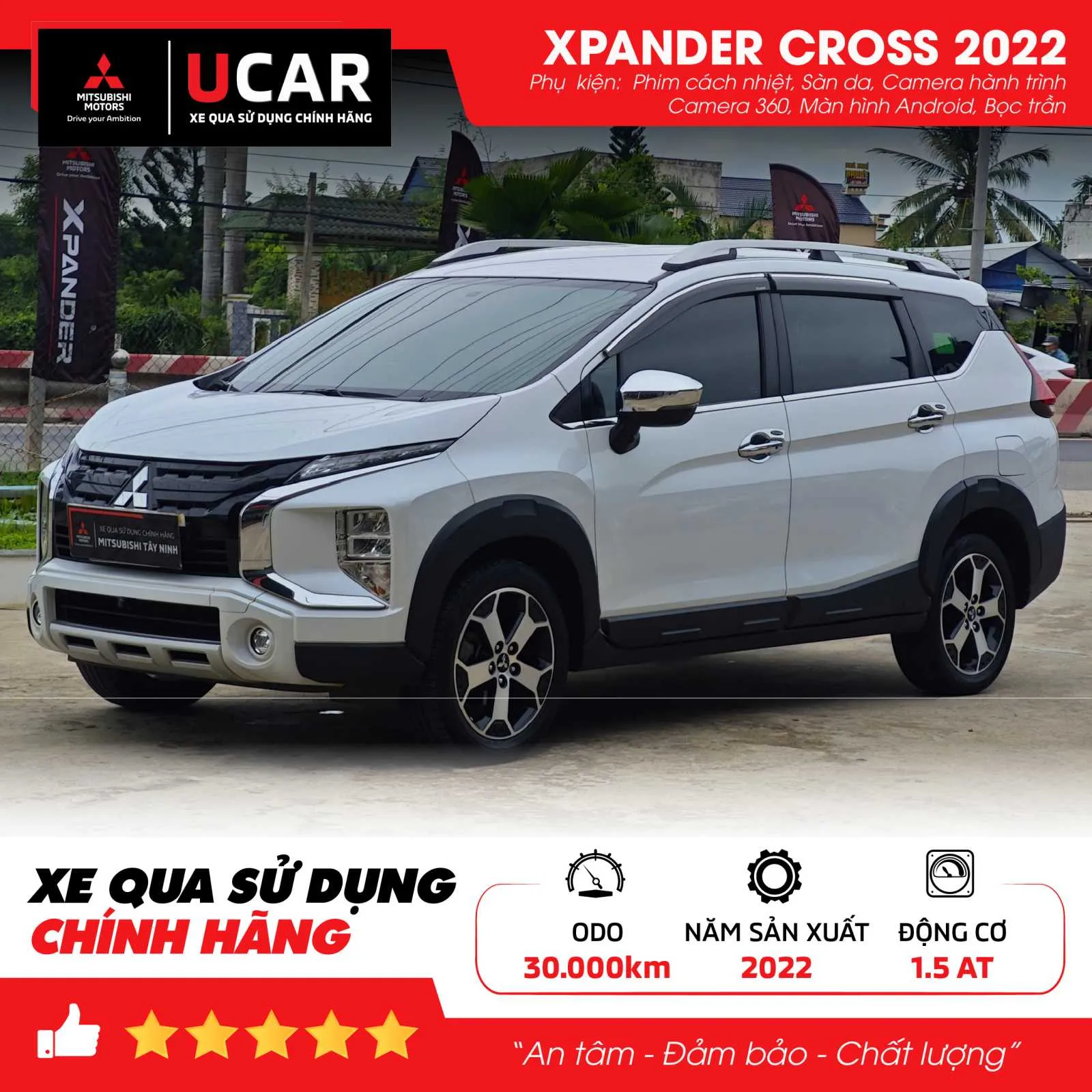 XPANDER CROSS 2022 TRẮNG